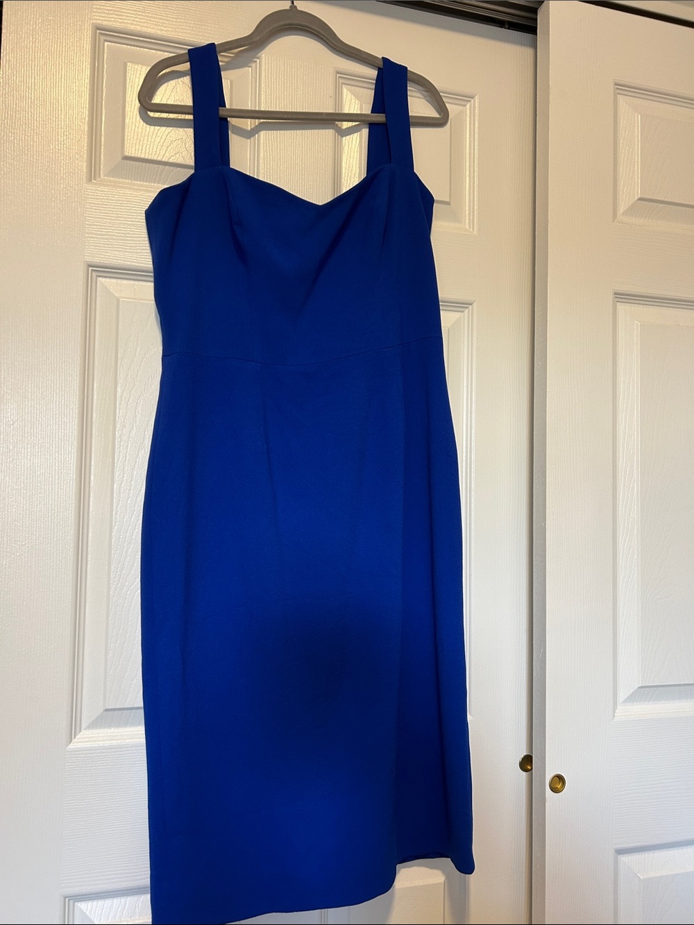 Classic Sheath Dress in Royal Blue